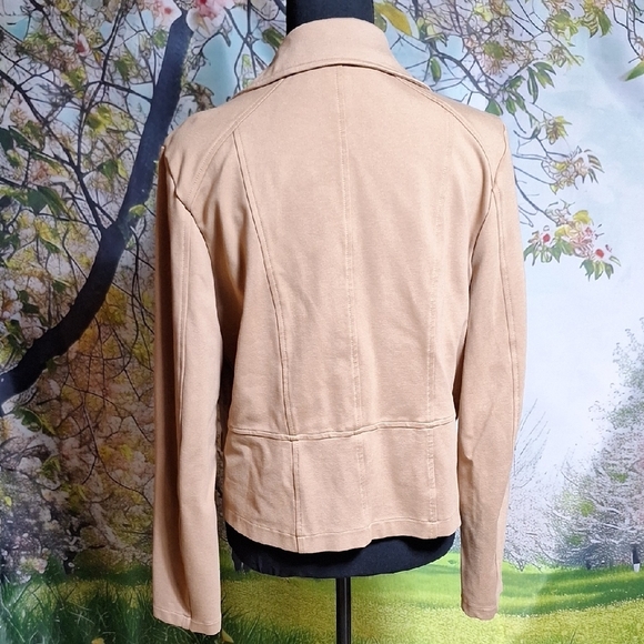 Joie Tan Blazer with Gold Accents - Picture 4 of 12